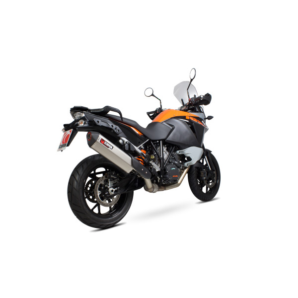 Scorpion Exhaust KTM 1050 Adventure 2015 - 2016 Serket Parallel Slip-on Titanium Sleeve